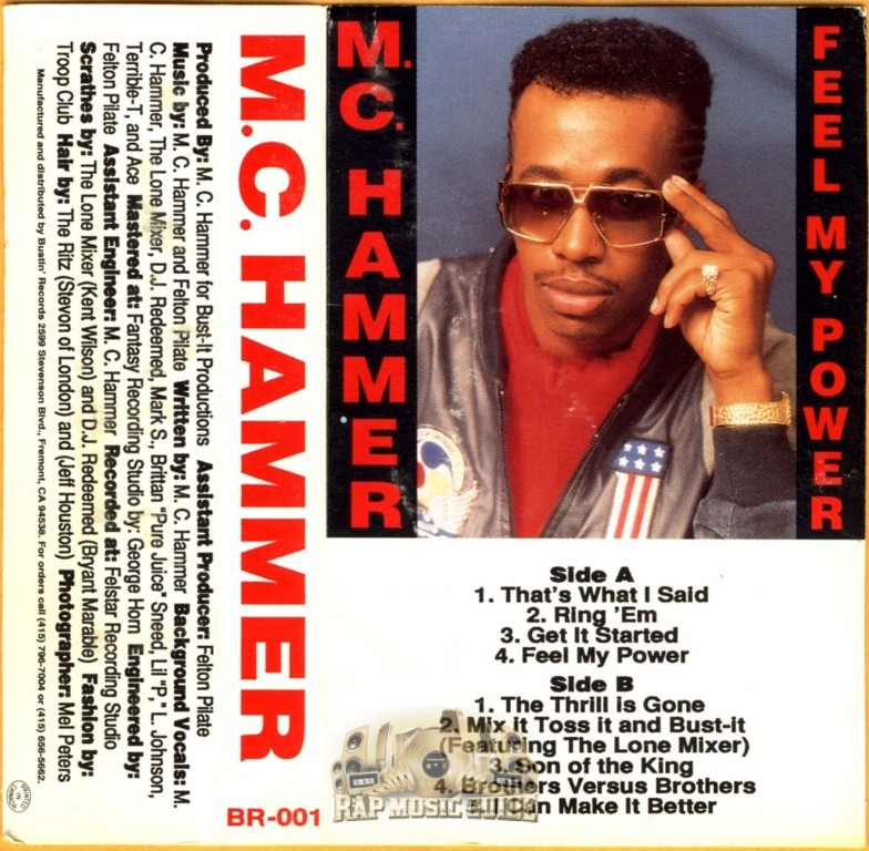 MC Hammer   Feel My Power (Tape Only) 